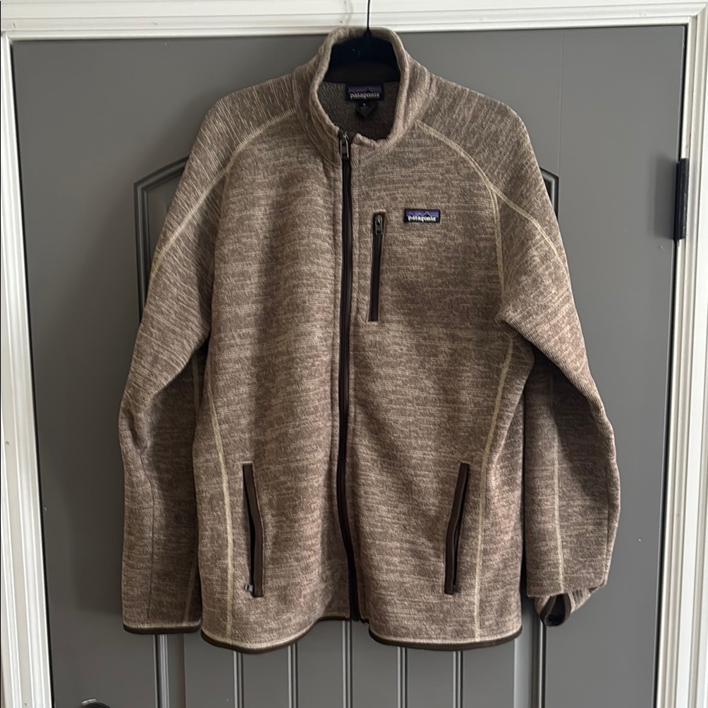 Patagonia Men’s Brown Full-Zip Fleece Jacket